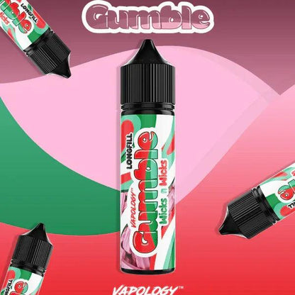 Wicks Gumble Ice Longfill 60ml | Nic Salt Sold Separately - Coffee and Vape Shop South Africa