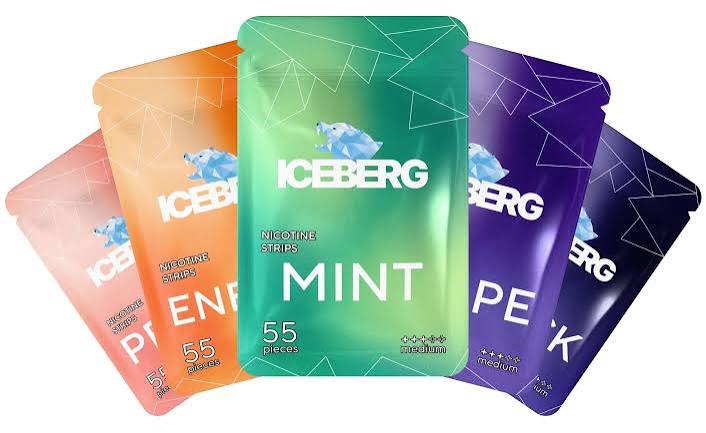 ICEBERG Nicotine Strips 11mg – 55 Strips