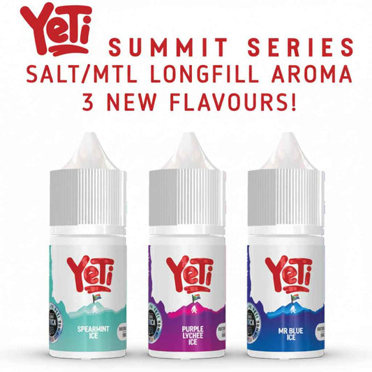 Yeti Summit Series 30ml Salt & MTL Longfill | Top SA Flavors