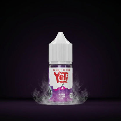 Yeti Summit Series Salt/MTL Longfill Aroma bottle on a white background