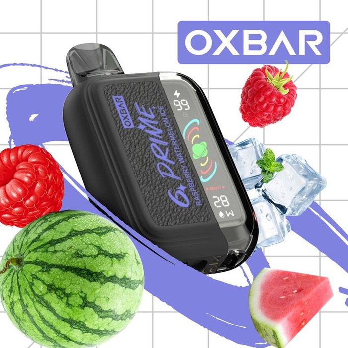 OXBAR G Prime 25K – Raspberry Watermelon Ice disposable vape