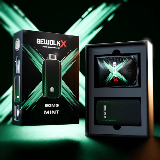 Bewolk X Pod System Kit – Mint | 20MG / 50MG