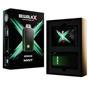 Bewolk X Pod System Kit – Mint | 20MG / 50MG