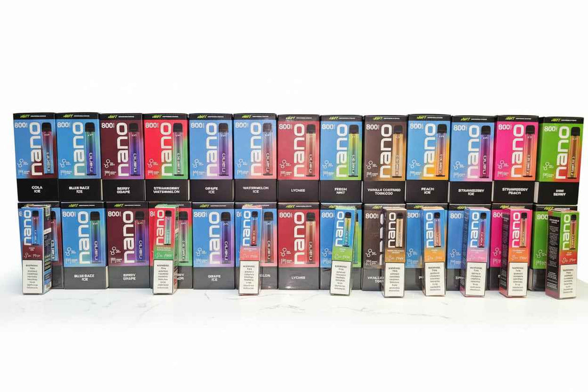 Nasty Nano 800 Disposable Vape – 50mg