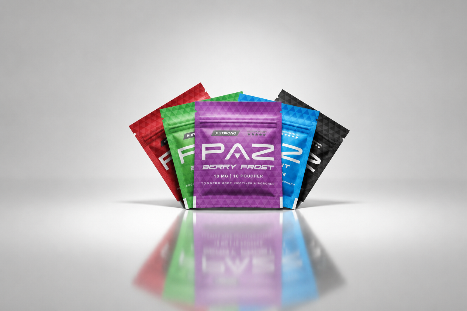 PAZ Nicotine Pouches – 10 Pouches Per Pack