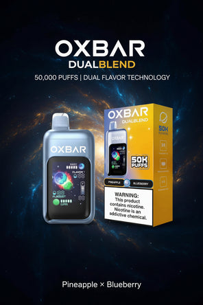 OXBAR DualBlend 50K Disposable Vape – Dual-Flavor Blending, 50,000 Puffs