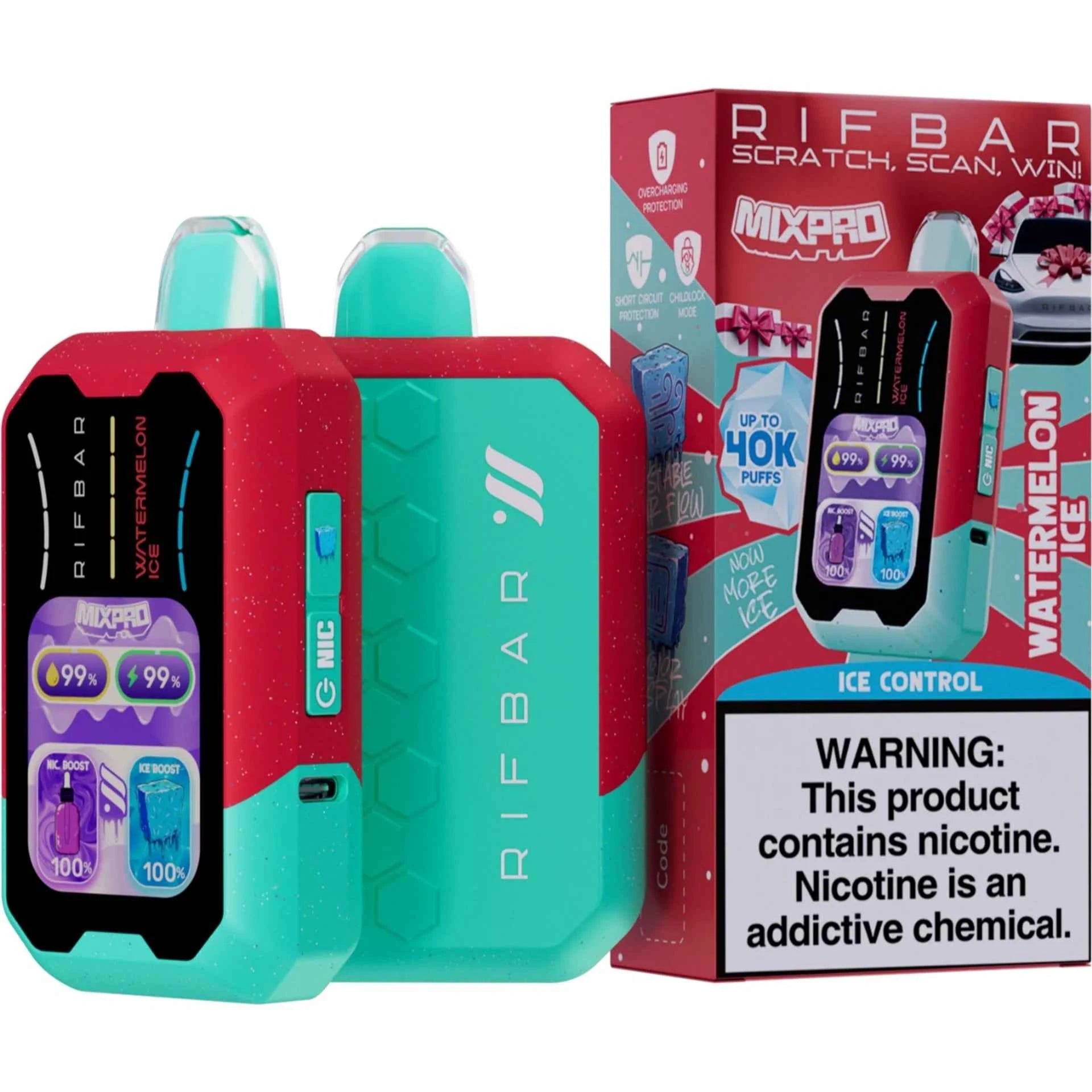 RIFBAR MixPro 40K Disposable Vape | Smart Adjustable Disposable