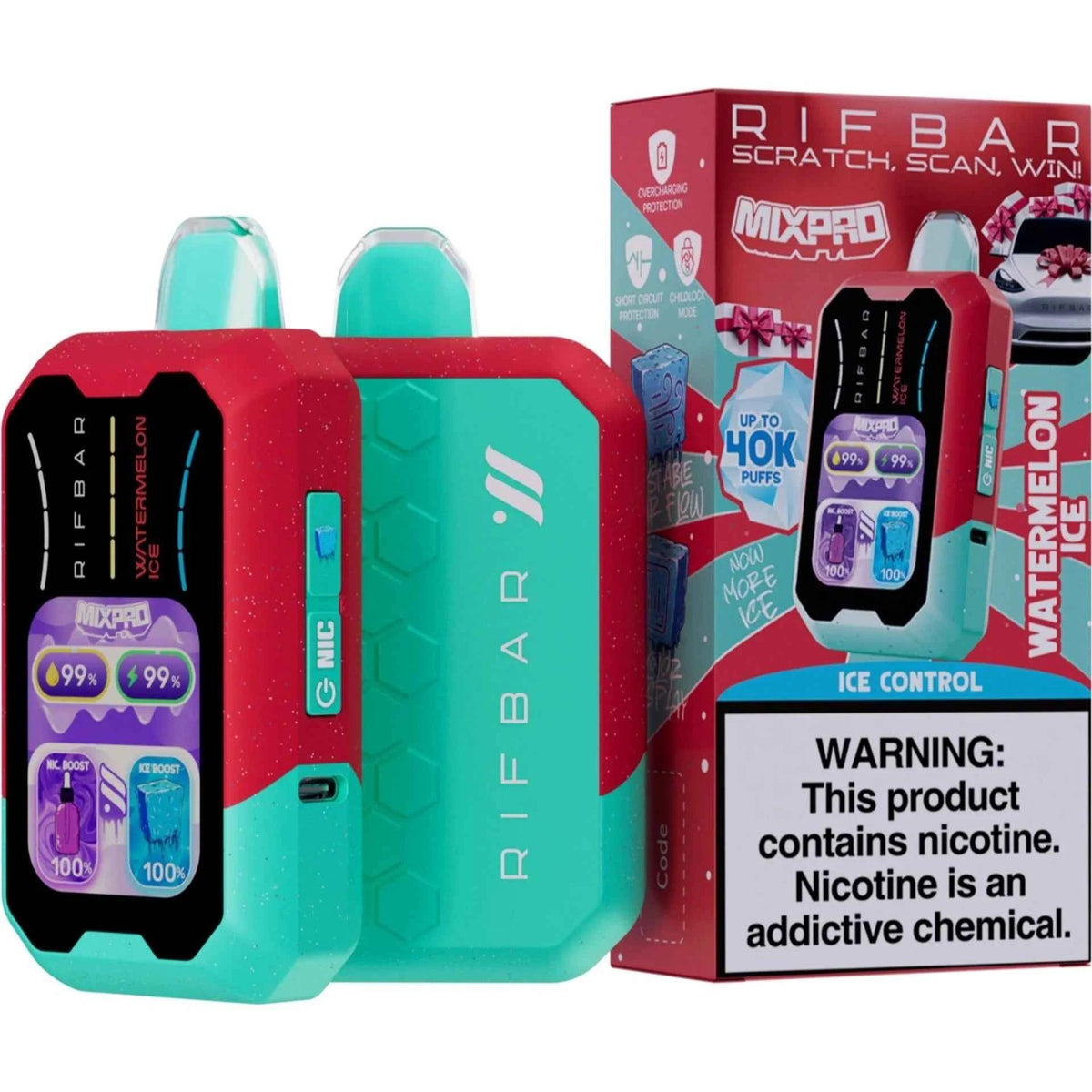 RIFBAR MixPro 40K Disposable Vape | Smart Adjustable Disposable