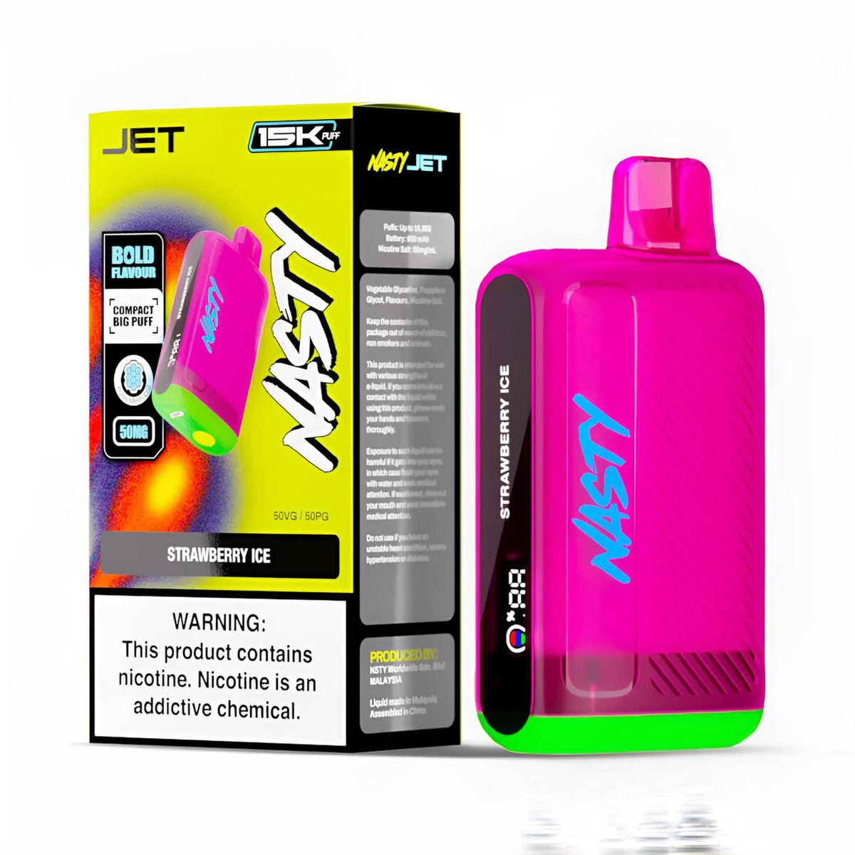 Nasty Bar 9000 + Nasty Jet 15Ki Combo Deal | R430