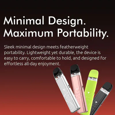 SMOK NOVO AXIS EZ compact pod kit design