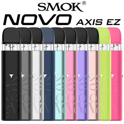 SMOK NOVO AXIS EZ Pod Kit colour range