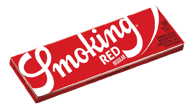 Smoking Red Cigarette Papers