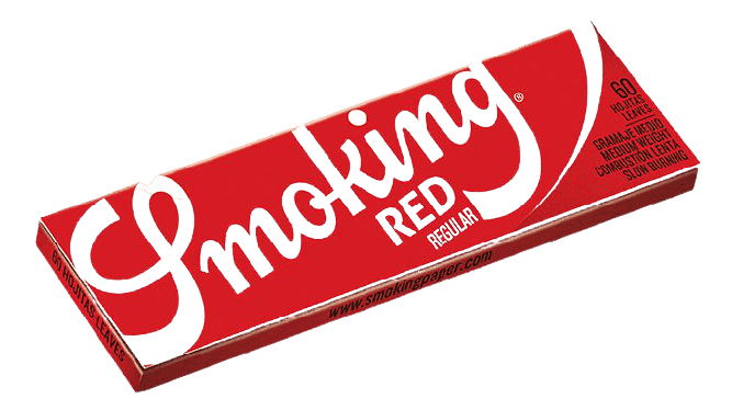 Smoking Red Cigarette Papers