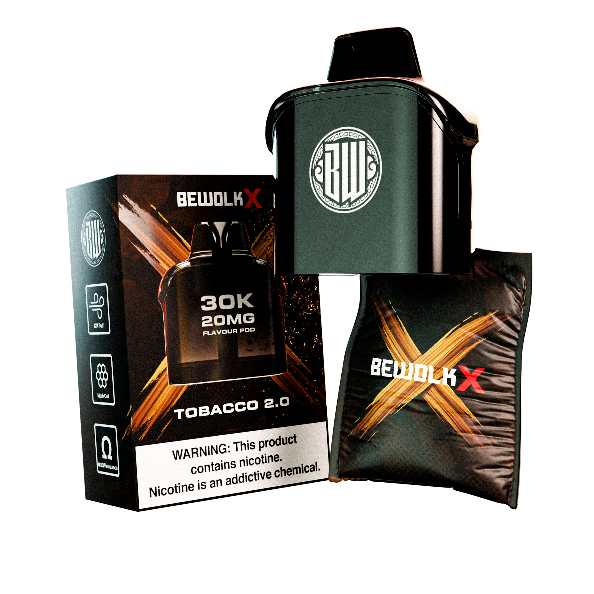 Bewolk X 30K Replacement Pod | Pod Only