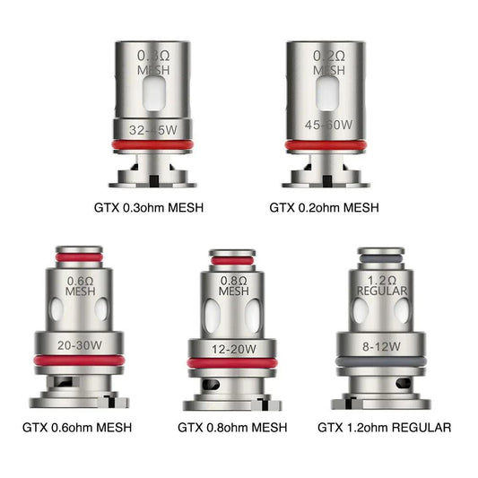 Vaporesso GTX Mesh Coils (0.15Ω-1.2Ω) - Coffee and Vape Shop South Africa