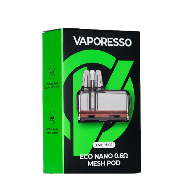 Vaporesso Eco Nano Pod 6ml - Coffee and Vape Shop South Africa