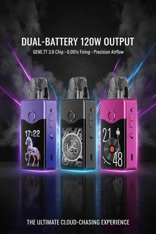 VOOPOO Vinci E1 120W Starter Kit | Dual-Battery Luxury Mod