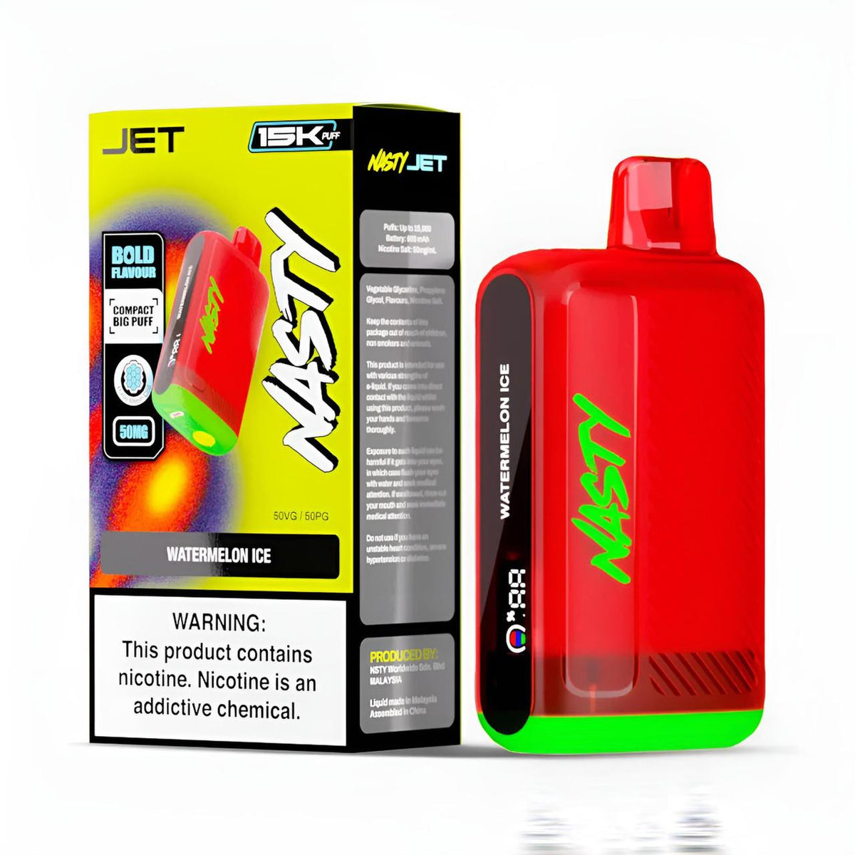 Nasty Bar 9000 + Nasty Jet 15Ki Combo Deal | R430