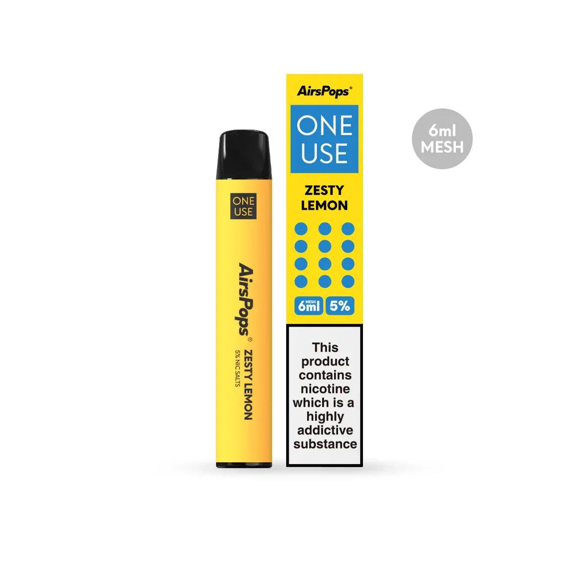 Airscream AirsPops ONE USE 6ml - Coffee and Vape Shop South Africa