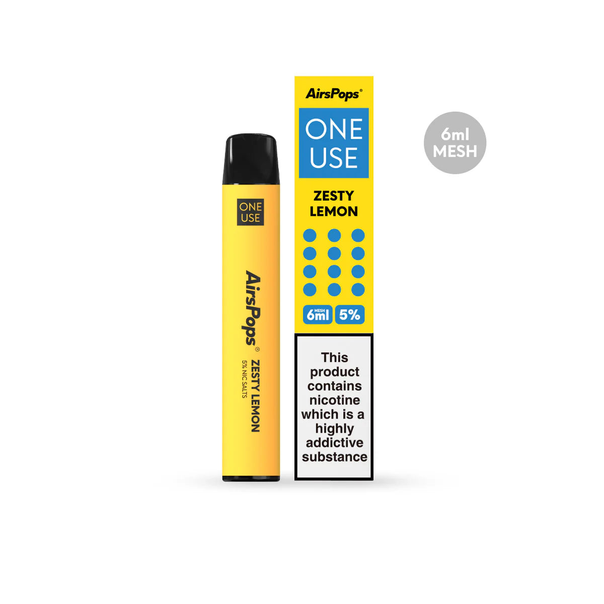 Airscream AirsPops ONE USE 6ml