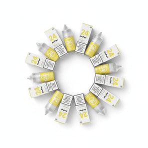 Airscape 24 e-liquid bottle and packaging on a white background