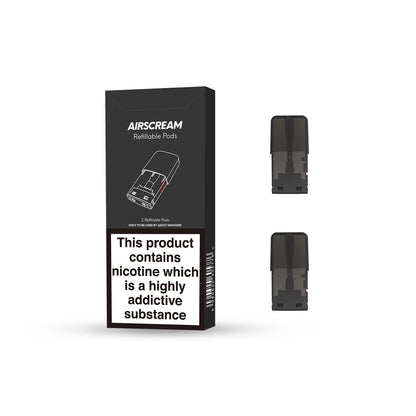 AIRSCREAM AirsPops refillable pod manufacturer packaging – pod sold individually
