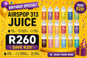 Airscream AirsPops 313 Salt 30ml South Africa | Nic Salt E-Liquid