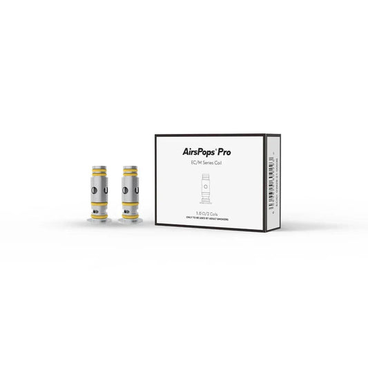 Airscream AirsPops Pro Coils 1.0Ω (EC/M Series) - Coffee and Vape Shop South Africa