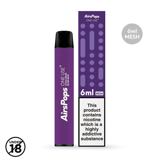Airscream AirsPops ONE USE 6ml - Coffee and Vape Shop South Africa