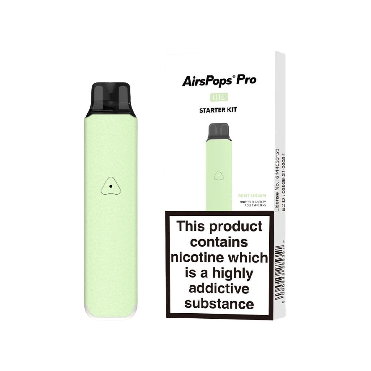 AIRSCREAM AirsPops Pro Lite Starter Kit Mint Green