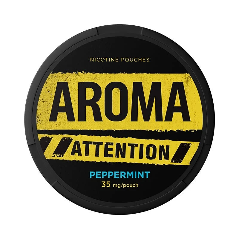 AROMA Attention Nicotine Pouches | 35mg | 20 Pouches