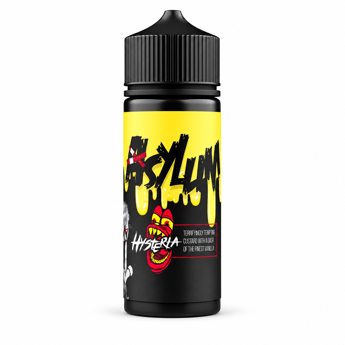 Asylum Hysteria Vanilla 120ml Flavour Shot