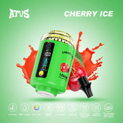 ATVS E Hookah 120K Puffs – Cherry Ice flavor vape – Disposable hookah-style device – Coffee and Vape Shop South Africa