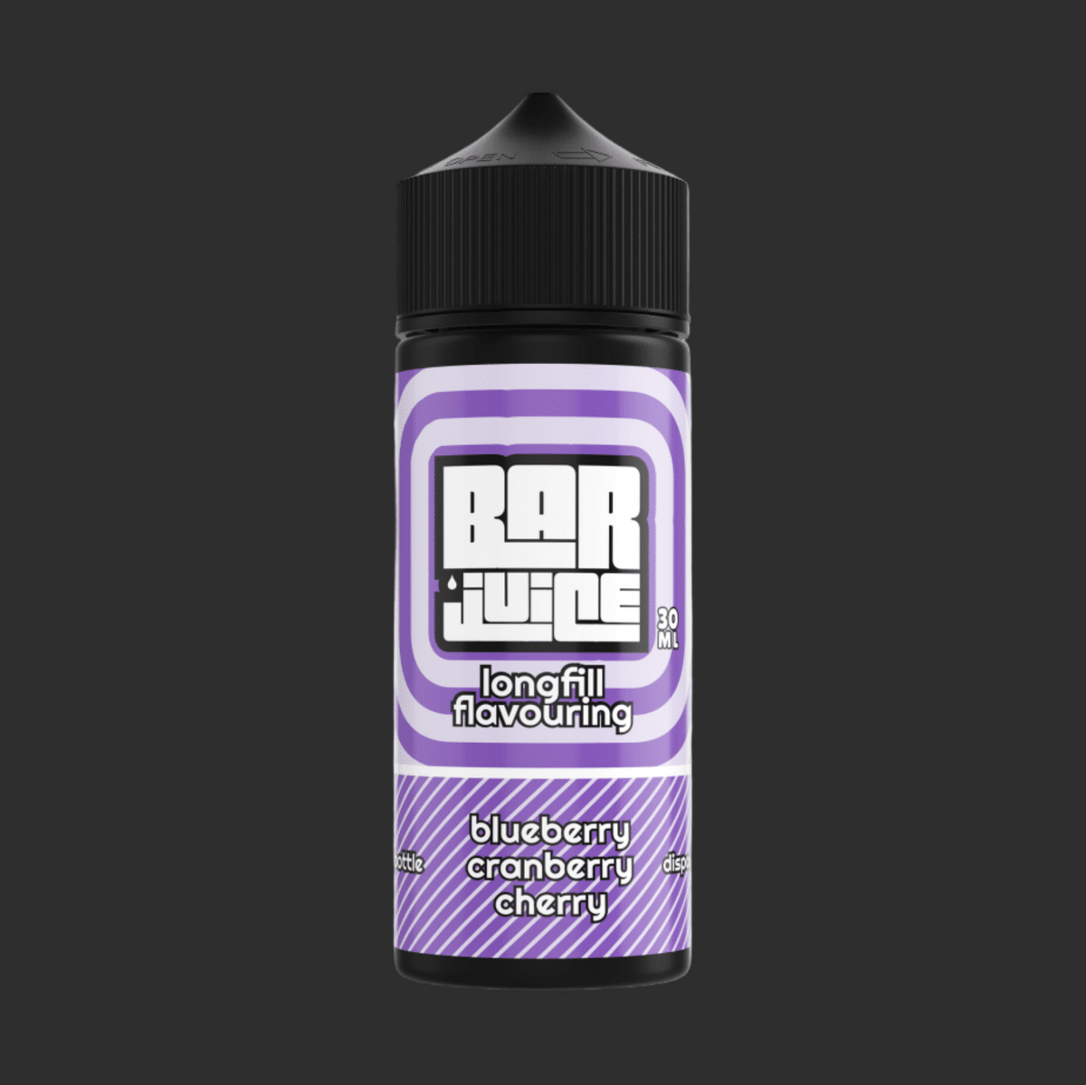 Bar Juice 120ml Blueberry Cranberry Cherry longfill flavour shot
