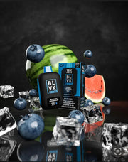 BLVK 12000 Mini disposable vape in green – crisp apple flavor high puff device