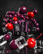 BLVK 12000 Mini disposable vape in red – sweet grape flavor 12000 puff vape
