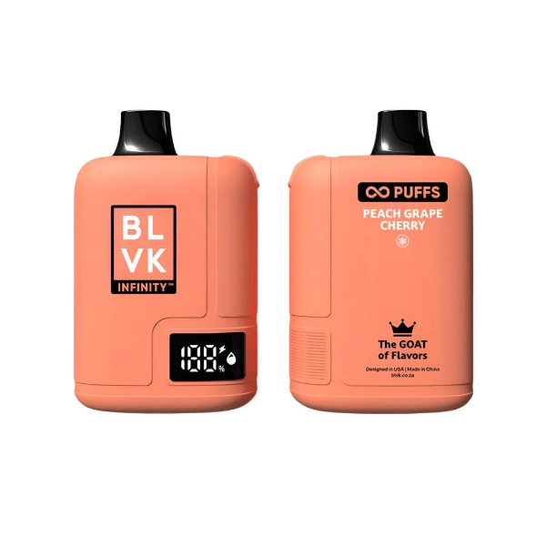 BLVK Infinity 100K Peach Grape Cherry 50mg disposable vape