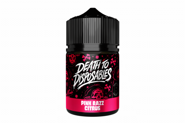 Death to Disposables 6Zero Pink Razz Citrus 60ml longfill flavour shot