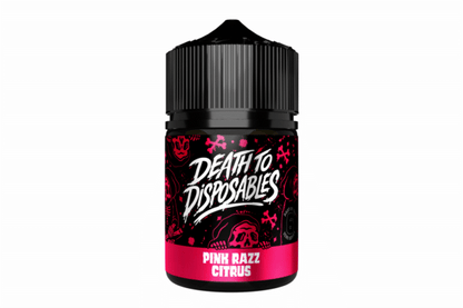 Death to Disposables 6Zero Pink Razz Citrus 60ml longfill flavour shot