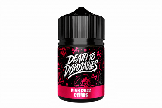 Death to Disposables 6Zero Pink Razz Citrus 60ml longfill flavour shot