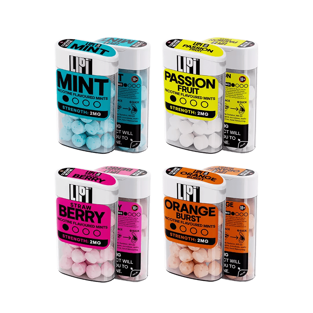 E - xhale LIPI Nicotine Mints - Coffee and Vape Shop South Africa - Coffee and Vape Shop South Africa