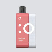 Elf Bar EW 9000 Kit disposable vape in red color with black top cap