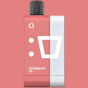 Elf Bar EW 9000 Kit disposable vape in red color shown upright