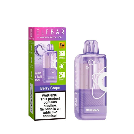 ELFBAR EW36000 Berry Grape 50mg pod