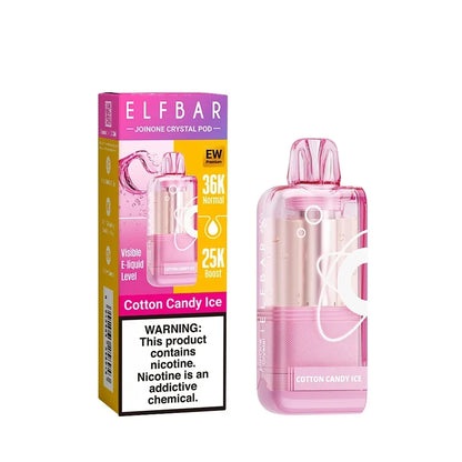 ELFBAR EW36000 Cotton Candy Ice 50mg pod