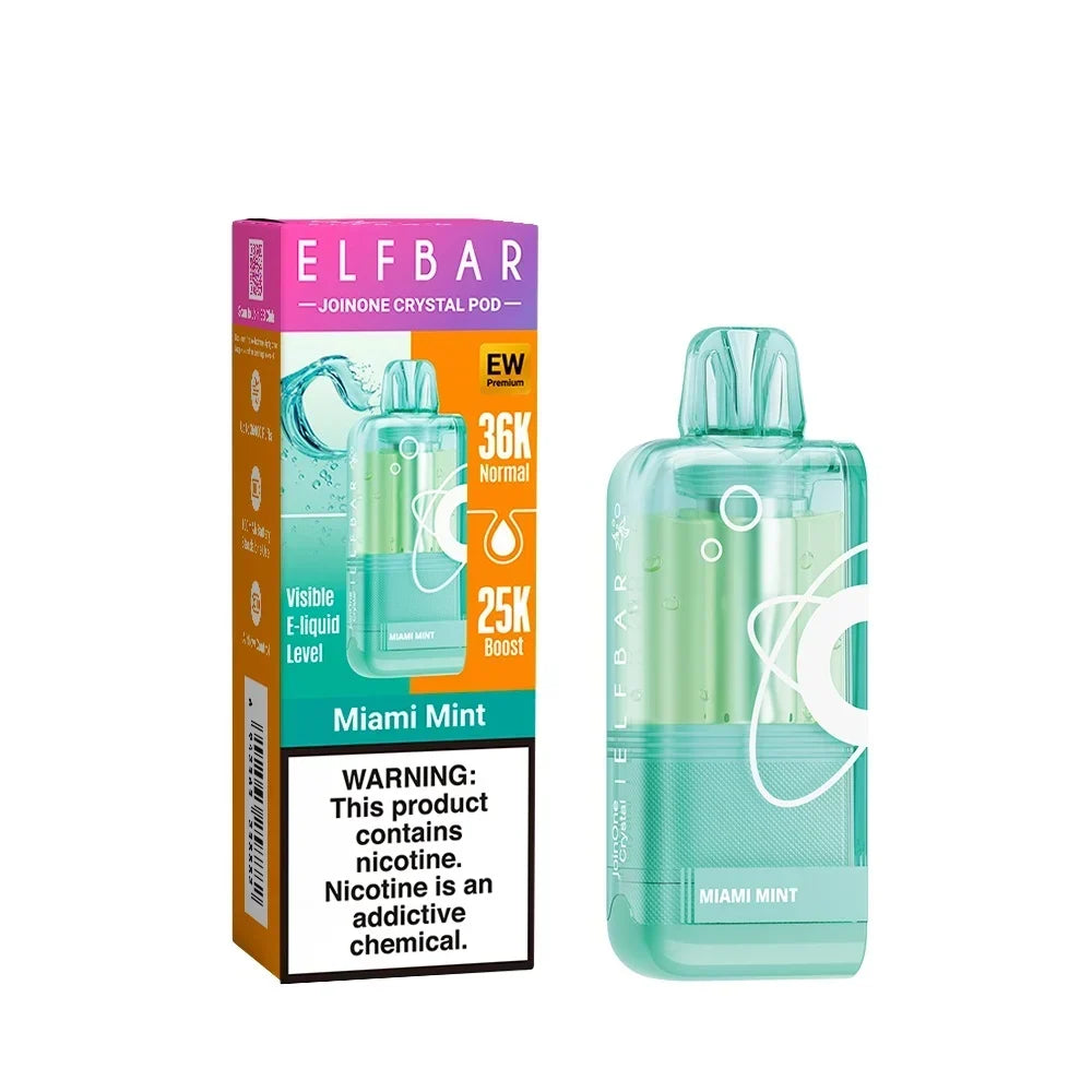 ELFBAR EW36000 Miami Mint 50mg pod