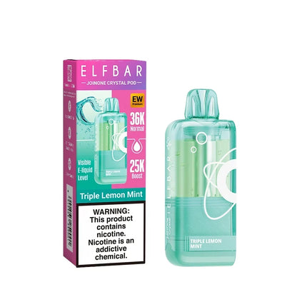 ELFBAR EW36000 Triple Lemon Mint 50mg pod