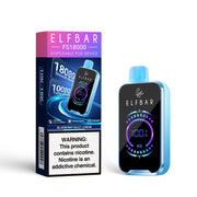 ELFBAR FS18000 Disposable Vape – Blue Razz Ice – tangy blue raspberry with menthol – Coffee and Vape South Africa.
