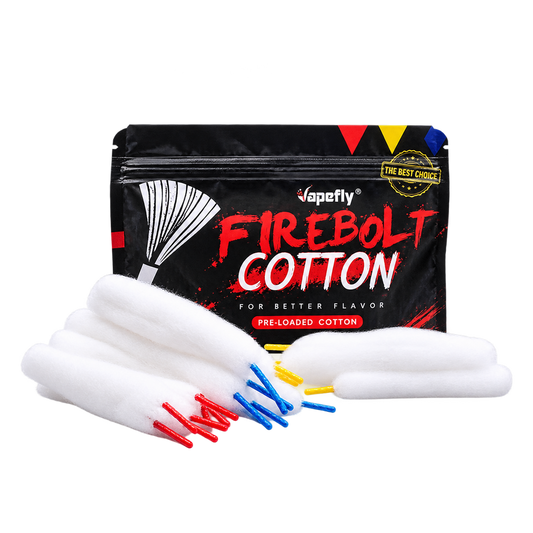 Vapefly Firebolt Cotton Mixed Edition | 21 Pre-Loaded Cotton Wicks