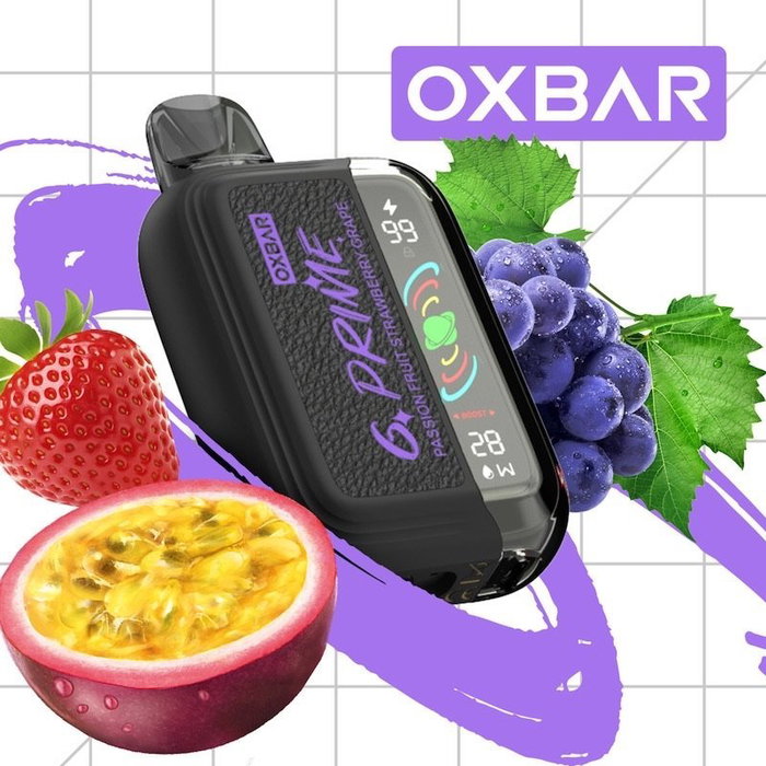 OXBAR G Prime 25K – Passionfruit Strawberry Grape disposable vape